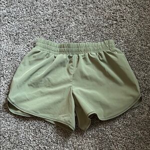 DSG Green Athletic Shorts Lightweight Elastic Waist